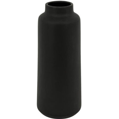 Vase en Dolomite "Rily" 30cm Noir