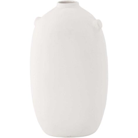 Vase en grès Madi Blanc cassé