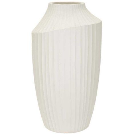Vase en magnésie Ice  28.5 x 50.5 cm
