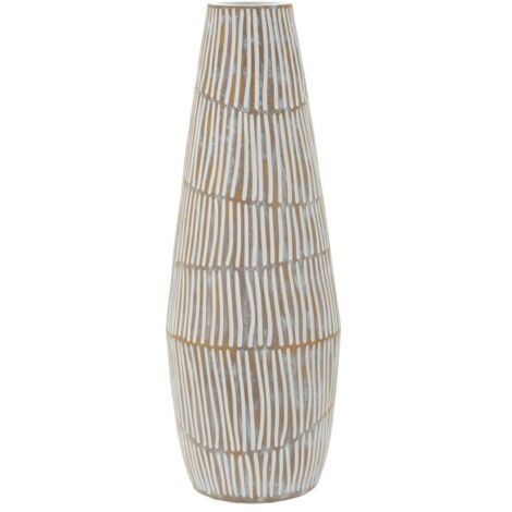 Vase en résine Hanoi, Ø 17 x 47 cm (Trou Ø 6 cm)