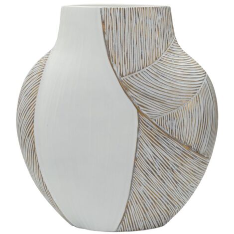 Vase en résine Ho Chi Minh 35 x 13,5 x 37,5 cm (Trou 16 x 6 cm)