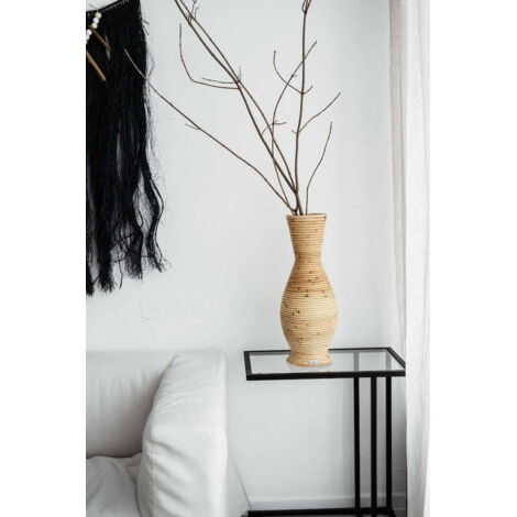 Vase en Rotin • Le palais du rotin