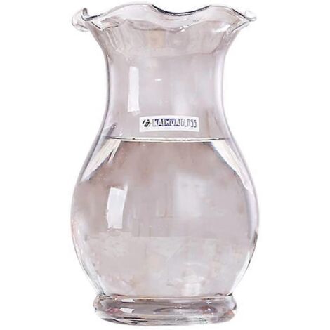 Vase en verre 2024, petit vase moderne coloré, vase de table, vase à fleurs et plantes, vase en céramique, décoration de jardin