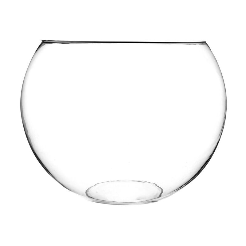 Vase en Verre 'Boule' 30cm Transparent
