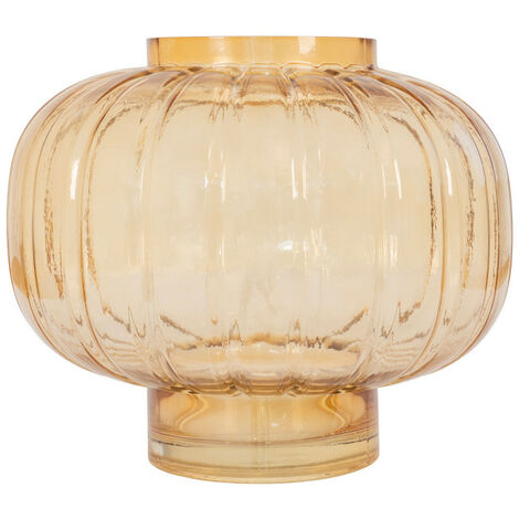Vase en verre H18cm - Castillo - Couleur - Ambre - House Nordic