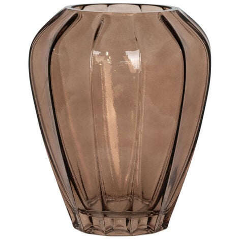 Vase en verre H29cm - Atenas - Couleur - Marron - House Nordic