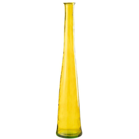 Vase en Verre "Noah" 100cm Jaune
