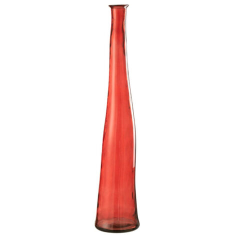 Vase en Verre "Noah" 100cm Rouge