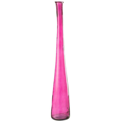 Vase en Verre "Noah" 120cm Fuchsia
