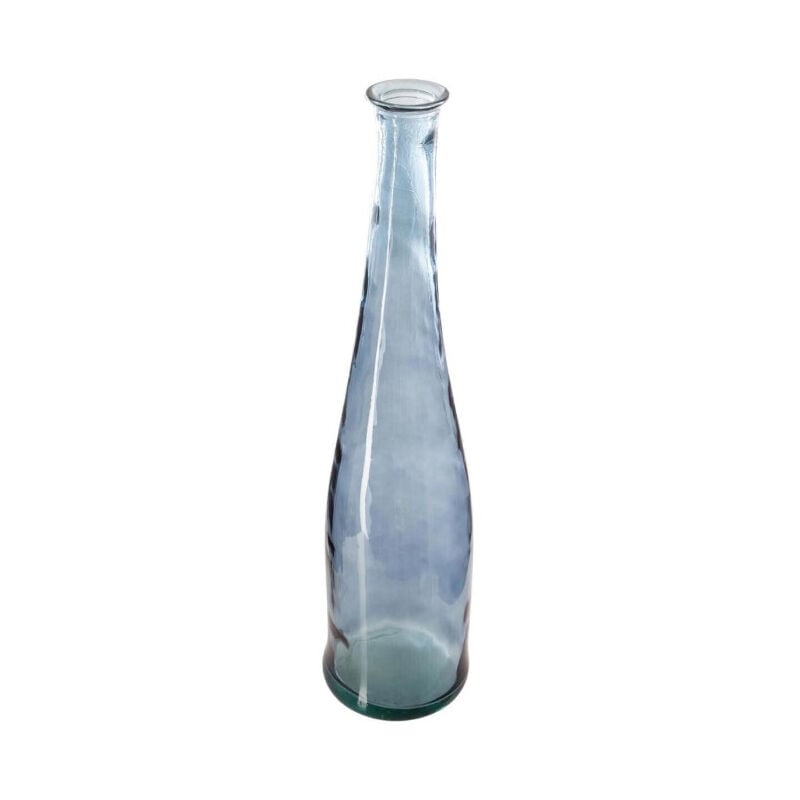 Vase en Verre Recyclé "Long" 80cm Orage