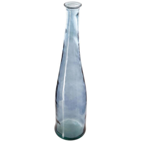 Vase en Verre Recyclé "Uly" 80cm Orage