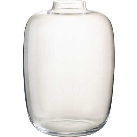 Vase en verre transparent design épuré pour une touche élégante - Verre transparent élégant