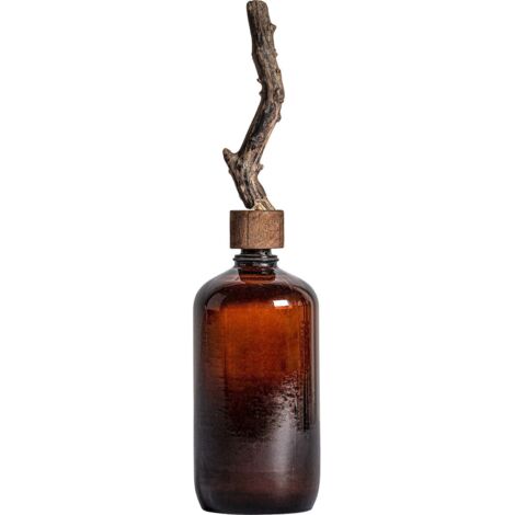 Vase ethnique chic en verre bordeaux - Bourgogne profond éclat naturel