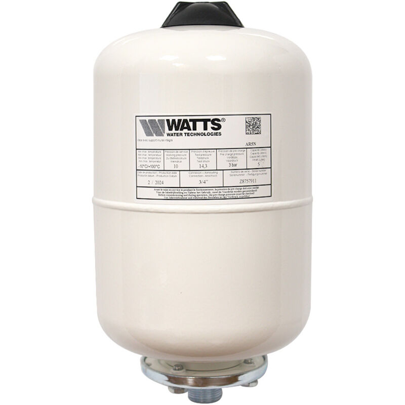 Vase expansion sanitaire chauffe-eau 5L Watts