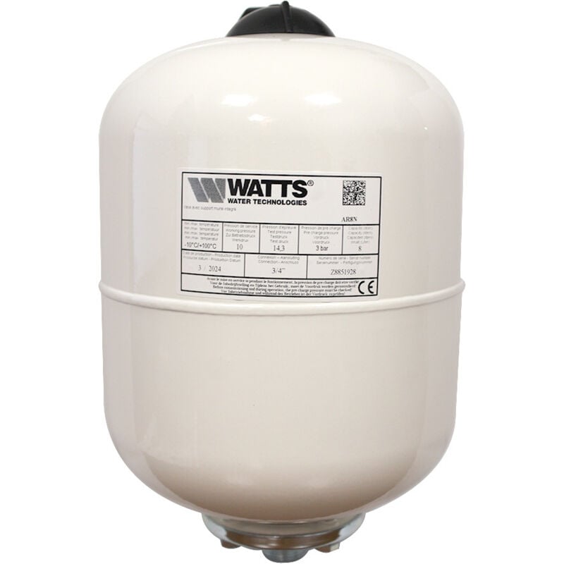 Vase expansion sanitaire Watts type ar-n - 8 litres