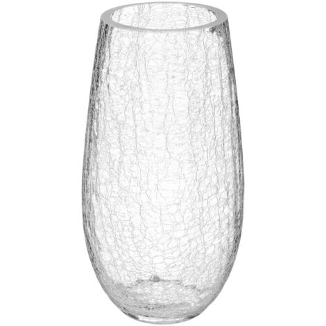Vase, gewölbtes Glas, Höhe 27 cm - Atmosphera