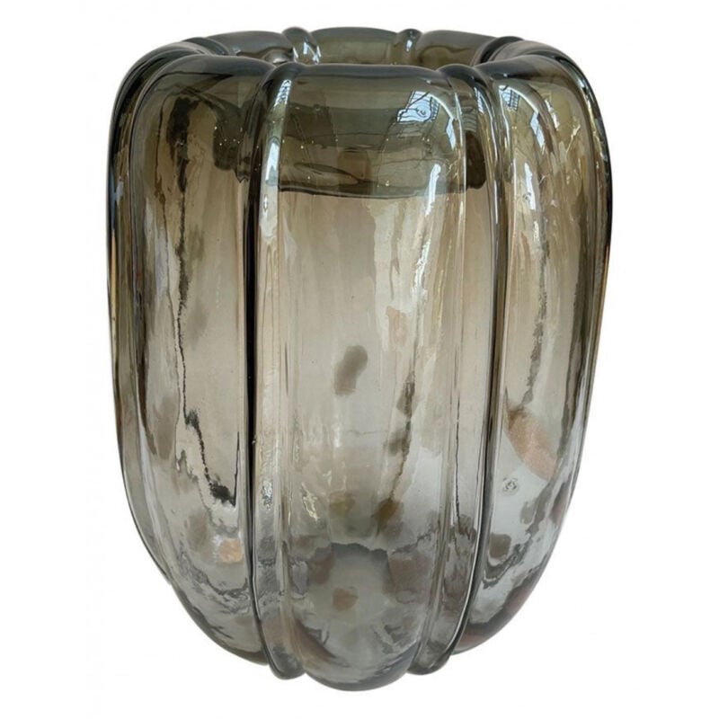 Vase - Verre - Gris - Interior's