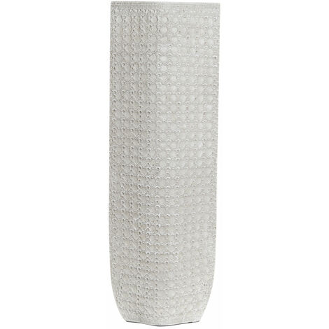 Vase -Harz 20x12x58 Weißes Harzmaterial Mehrfarbige Farbfamilie Vasen Details