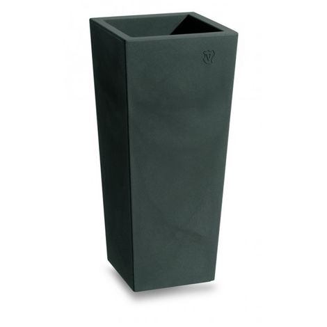 Vase haut carré Genesis  Blanc - 85 cm