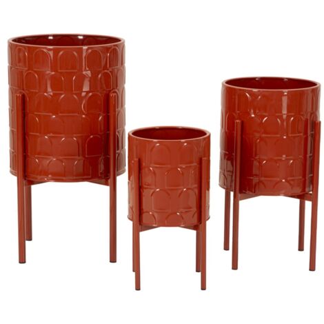 VASE HOLDER ARCHY SET 3 PCS CM Ø 36X56,5-30X48,5-24X37,5