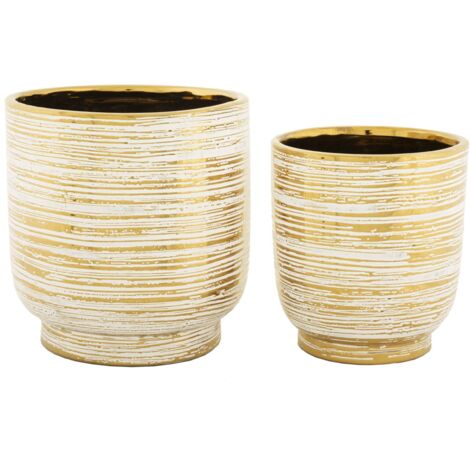 VASE HOLDER MELODY SET 2 PCS CM Ø 23X24-17,5X19