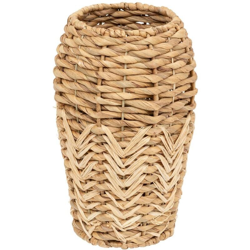 Vase rond jacinthe d eau H35cm marron Atmosphera créateur d'intérieur