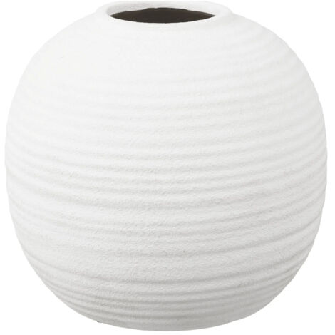 Vase KOUGLI H 28cm – Céramique blanche