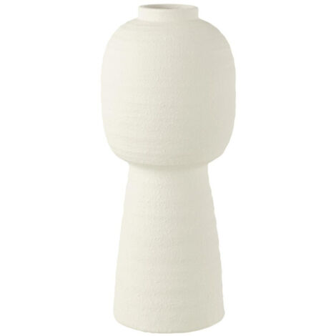 Vase Lanterne Déco "Russel" 50cm Blanc