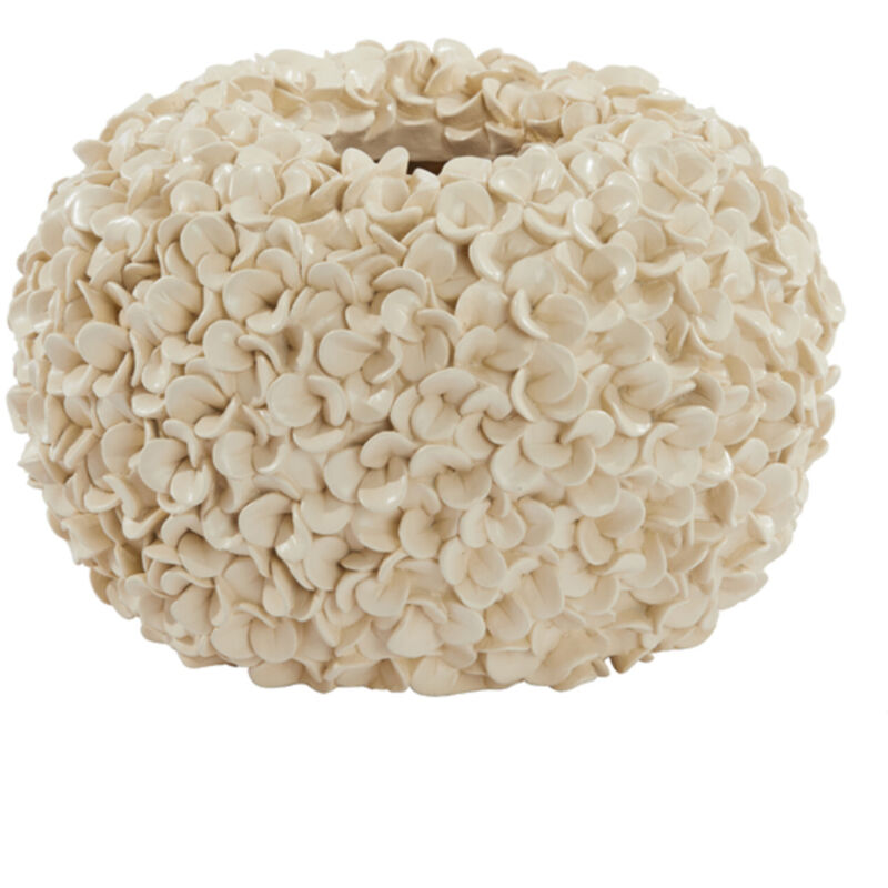 Light&living - Vase déco Phylia crème - Ø38x23 cm