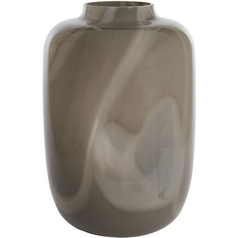 Vase Light & Living RUBRA en verre jaune clair - Ø40x65 cm