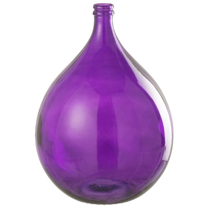 Jolipa - Dame jeanne en verre violet 40x40x56cm