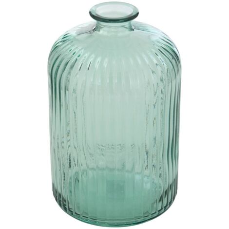Vase Luz H23cm aus grünem Glas - Atmosphera créateur d'intérieur