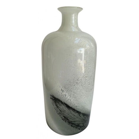 Vase marbre - Verre - Blanc - Interior's