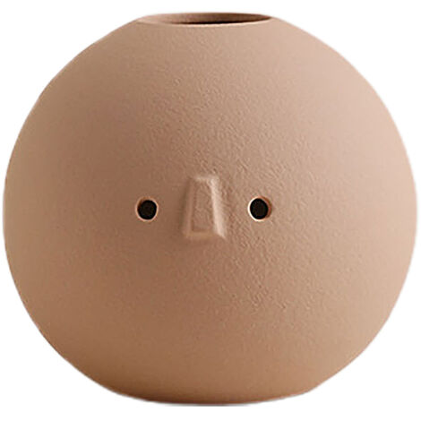 Vase [Marke] B03 Bunte dekorative Keramik-Blumenkugel für Wohnzimmer oder Tisch