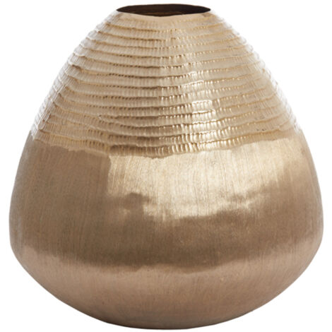 Vase MAZAN en doré – Ø55x57 cm