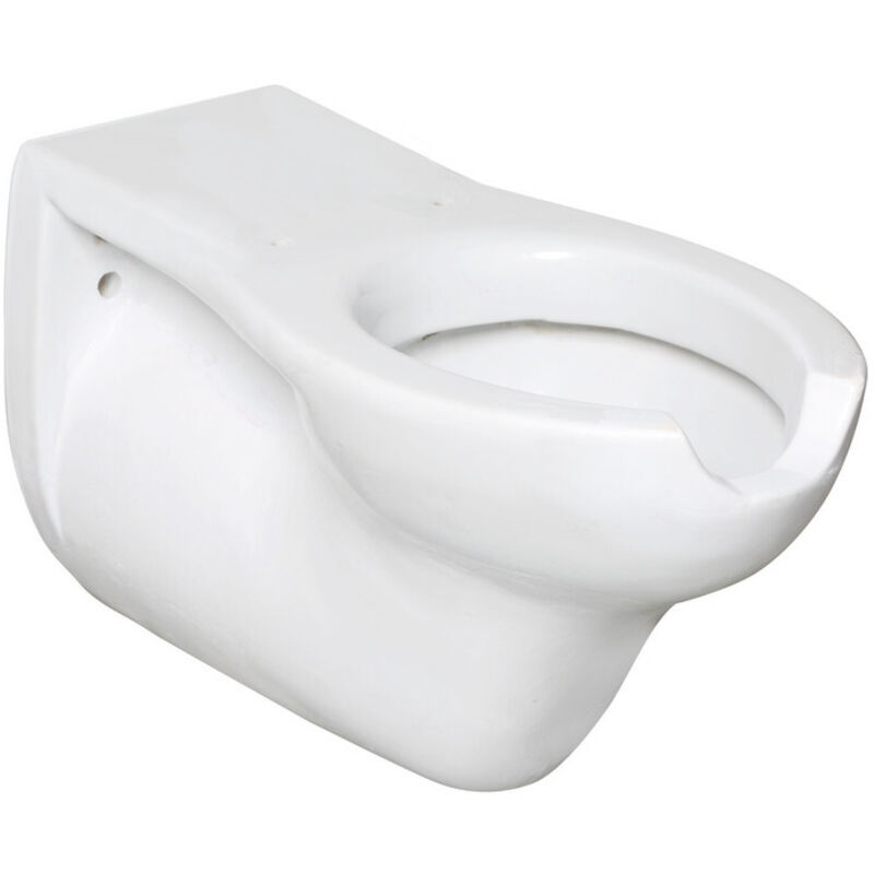 Idral - wc suspendu en céramique blanche avec ouverture frontale série easy 10272 Blanc - Céramique