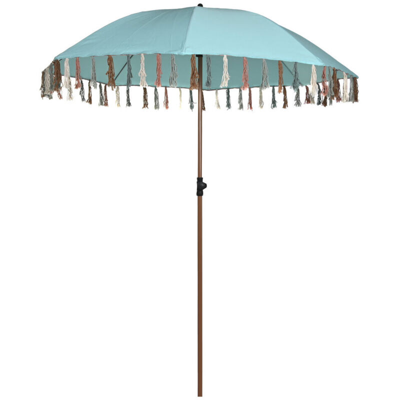 Dkd Home Decor - Parasol Polyester Acier 180X180X190 Flecos