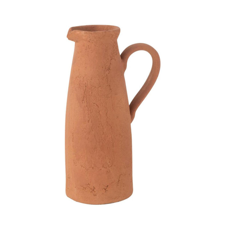 Paris Prix - Vase Pichet en Terre Cuite 'Moke' 42cm Cuivre