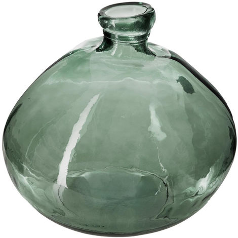 ATMOSPHERA CRÉATEUR D'INTÉRIEUR Vase rond verre recyclé D45 Vert - Atmosphera - Vert