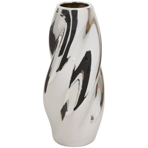 Vase Sky argent H28,5cm - Atmosphera créateur d'intérieur