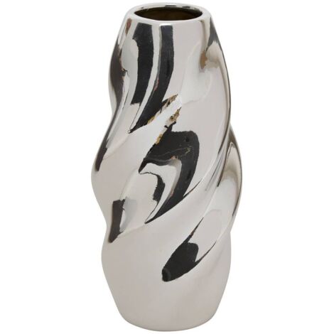 Vase Sky silber H21,5cm - Atmosphera créateur d'intérieur