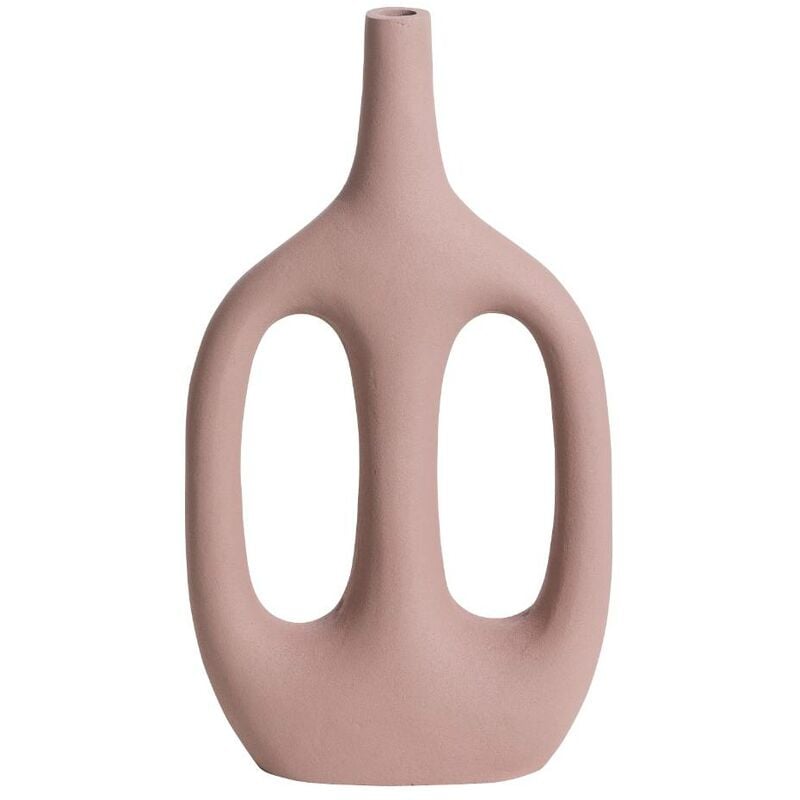 Vase soliflore rose en aluminium Pivoine