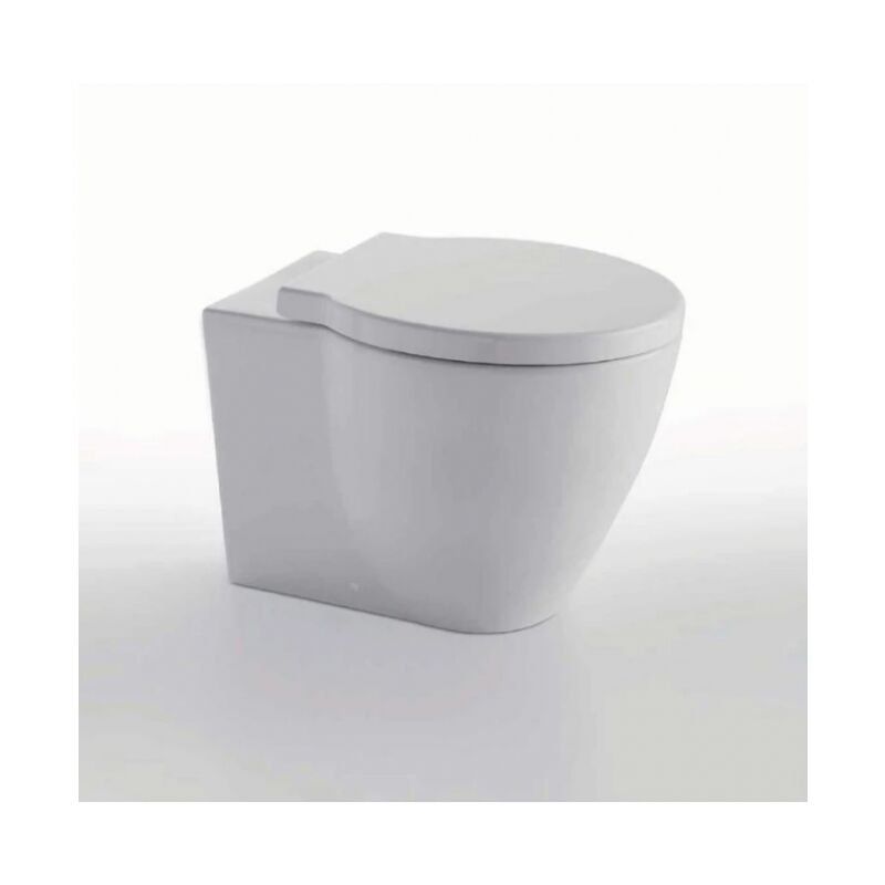 Vase sur le sol blanc brillant - Cielo Easy Evo - Senza coprivaso