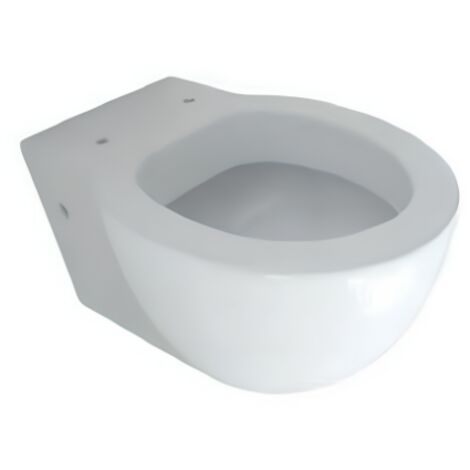Vase suspendu en céramique blanc brillant - Ceramica Cielo  Easy Evo - Con copri wc Standard