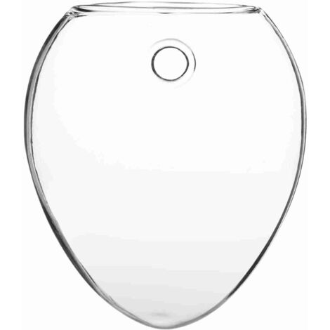 Vase Suspendu Transparent pour Mur en Forme de Souris - Décoration Intérieure Moderne et Élégante - Parfait pour Fleurs Artificielles ou Véritables -KZQ