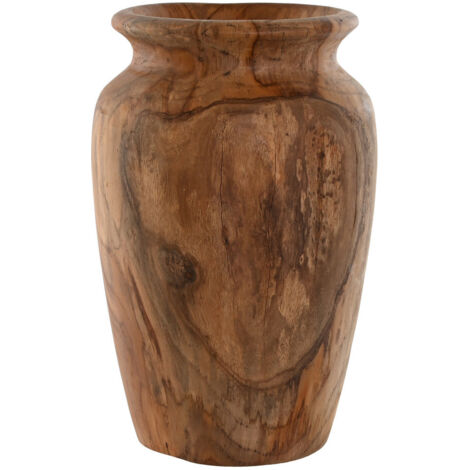 Vase Teck 25X25X40 Naturel