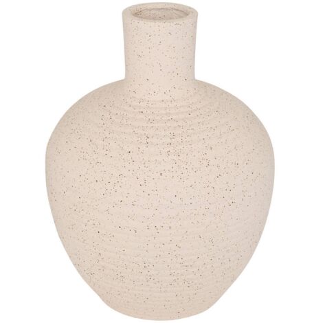 Vase Ted Kugel 26x26x33 cm Weiß - Atmosphera créateur d'intérieur
