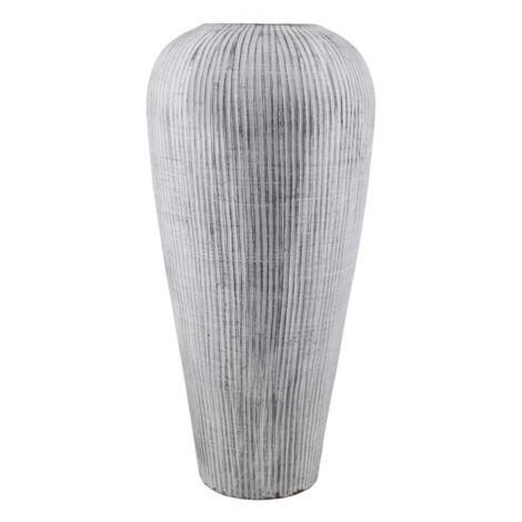 Vase terre cuite - TerreCuite - Gris - Décoration d'Autrefois