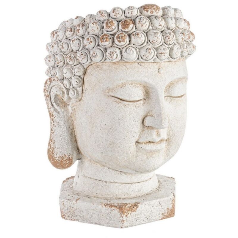 Vase tête de bouddha Magnesia D35 cm