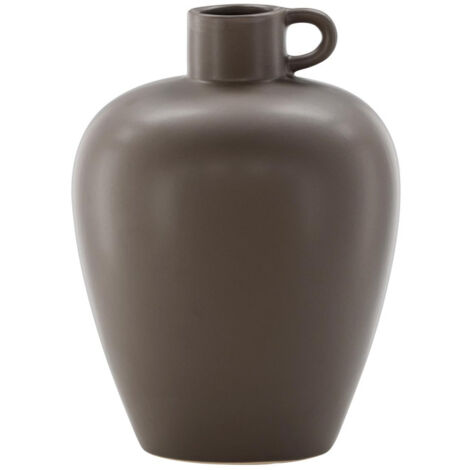 Vase Urne en Céramique "Cent" 33cm Marron